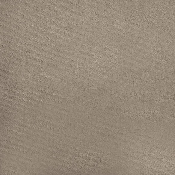 Repose-pied Taupe 60x50x41 cm Tissu microfibre