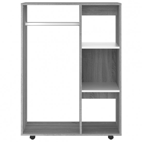 Garde-robe Sonoma gris 80x40x110 cm Bois d'ingénierie