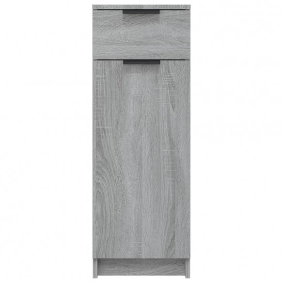 Armoire de bain Sonoma gris 32x34x90 cm Bois d'ingénierie