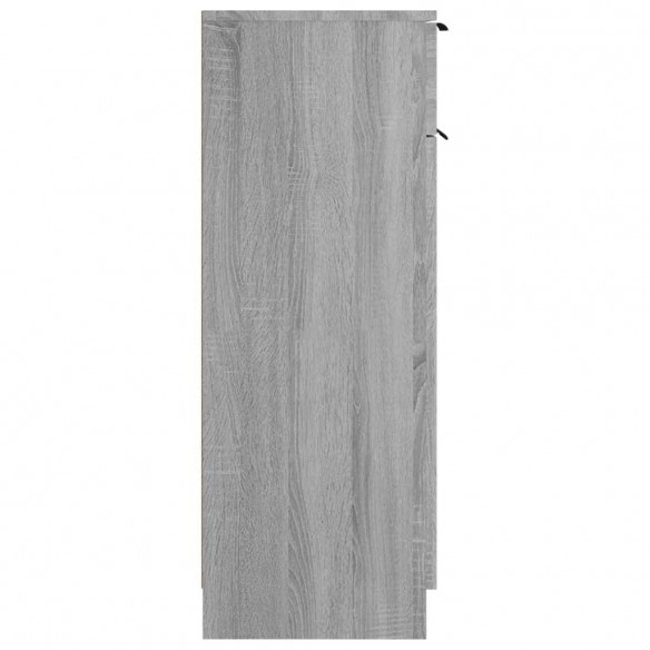 Armoire de bain Sonoma gris 32x34x90 cm Bois d'ingénierie