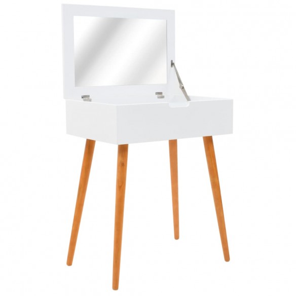 Coiffeuse avec miroir MDF 60 x 40 x 75 cm