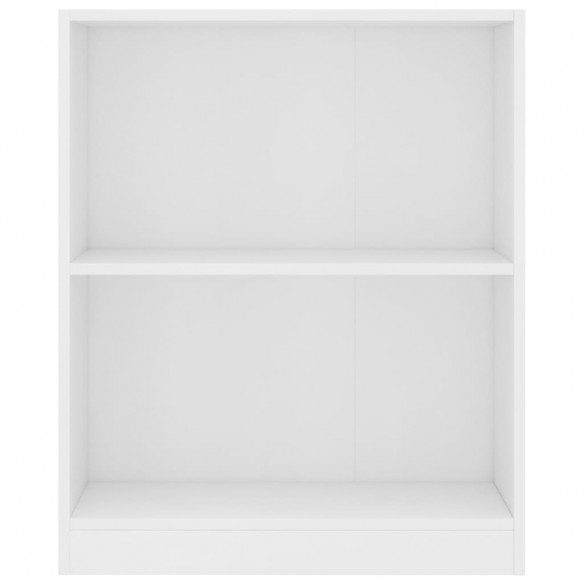 Bibliothèque Blanc 60 x 24 x 74,5 cm Bois d'ingénierie