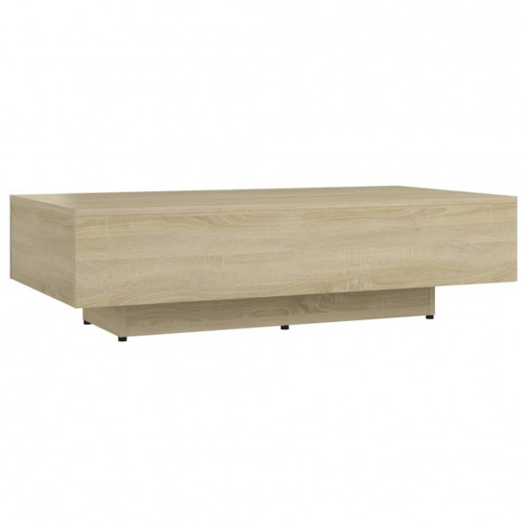 Table basse Chêne sonoma 115x60x31 cm Aggloméré