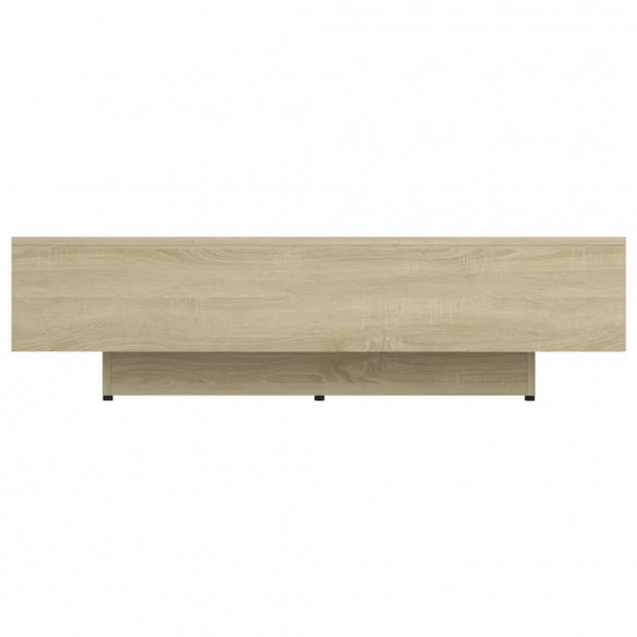 Table basse Chêne sonoma 115x60x31 cm Aggloméré