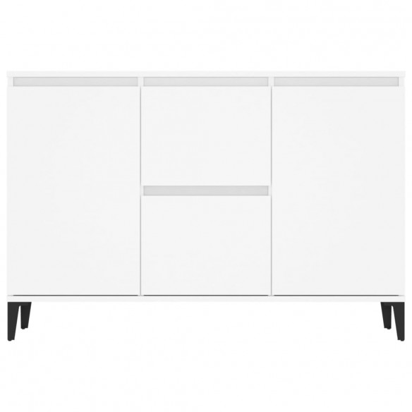 Buffet Blanc 104x35x70 cm Aggloméré