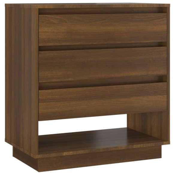 Buffet Chêne marron 70x41x75 cm Bois d'ingénierie