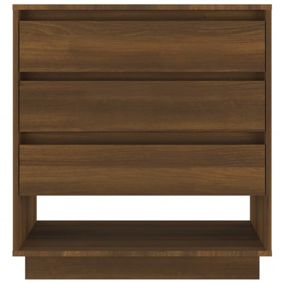 Buffet Chêne marron 70x41x75 cm Bois d'ingénierie