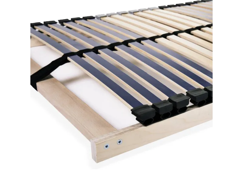 Sommier à lattes avec 42 lattes 7 zones 70 x 200 cm