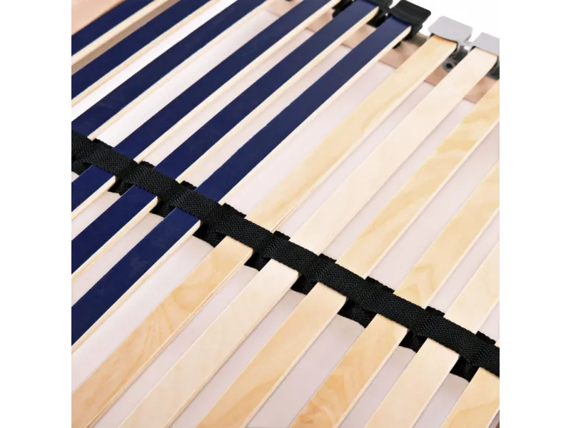Sommier à lattes avec 42 lattes 7 zones 70 x 200 cm