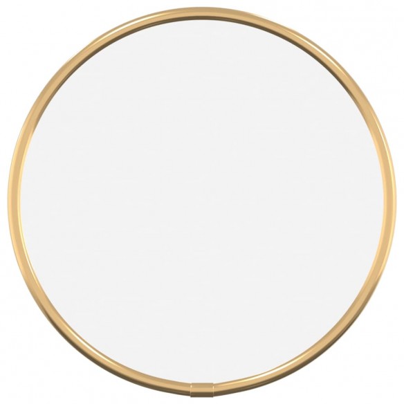 Miroir mural Doré Ø 20 cm Rond