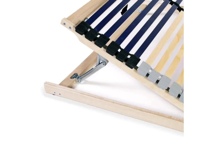 Sommier à lattes avec 42 lattes 7 zones 90 x 200 cm
