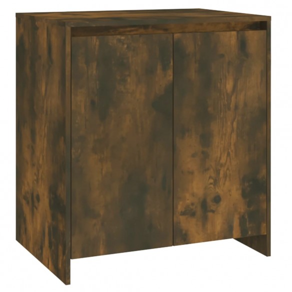 Buffet Chêne fumé 70x41x75 cm Bois d'ingénierie