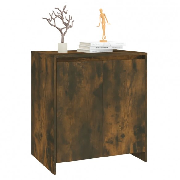 Buffet Chêne fumé 70x41x75 cm Bois d'ingénierie