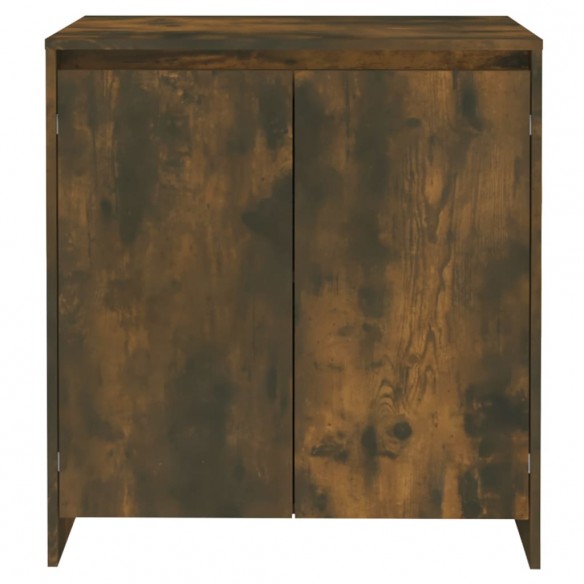 Buffet Chêne fumé 70x41x75 cm Bois d'ingénierie