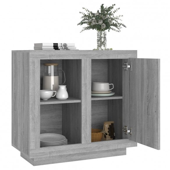 Buffet Sonoma gris 80x40x75 cm