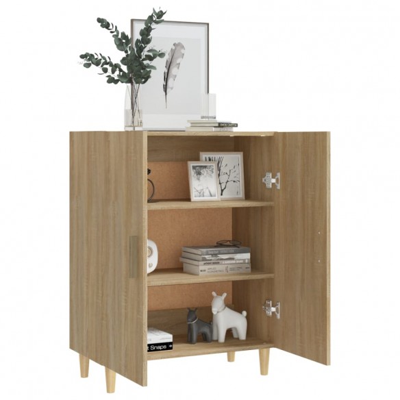 Buffet Chêne sonoma 70x34x90 cm Bois d'ingénierie