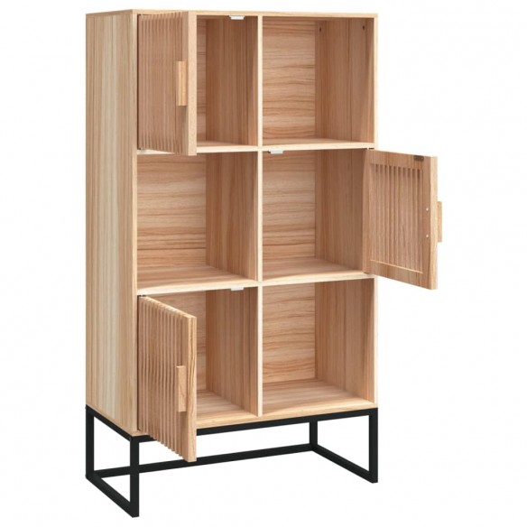 Buffet haut 70x35x125 cm bois d'ingénierie