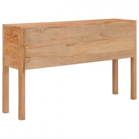 Buffet 125x30x75 cm bois de teck massif