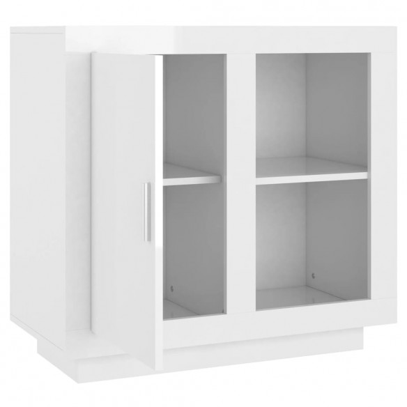 Buffet Blanc brillant 80x40x75 cm