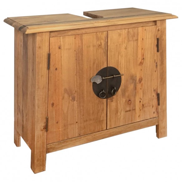 Mobilier de salle de bain Bois de pin massif