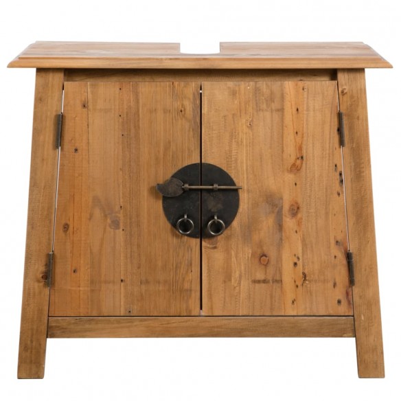 Mobilier de salle de bain Bois de pin massif