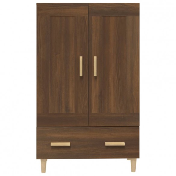 Buffet Chêne marron 70x31x115 cm Bois d'ingénierie