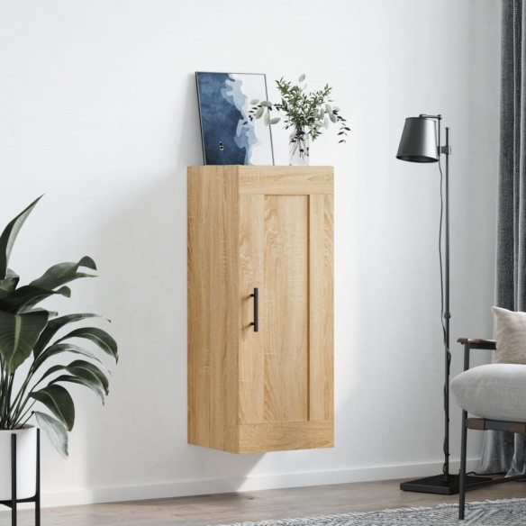 Armoire murale chêne sonoma 34,5x34x90 cm bois d'ingénierie