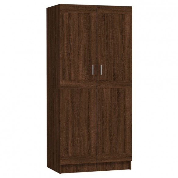 Garde-robe Chêne marron 82,5x51,5x180 cm Bois d'ingénierie