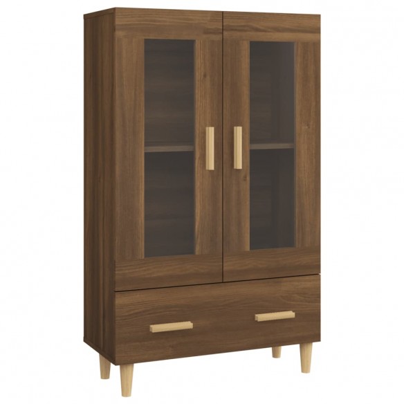 Buffet Chêne marron 70x31x115 cm Bois d'ingénierie