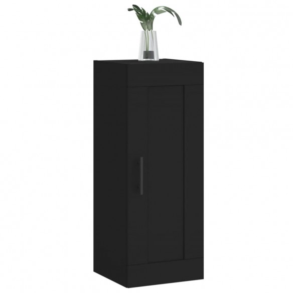 Armoire murale noir 34,5x34x90 cm bois d'ingénierie