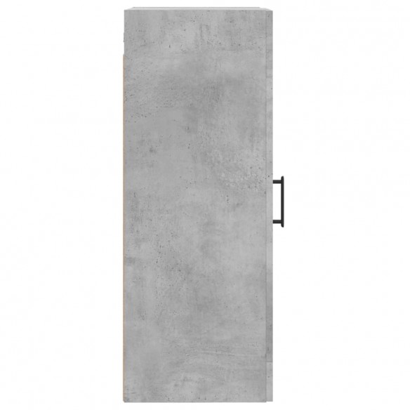 Armoire murale gris béton 34,5x34x90 cm bois d'ingénierie