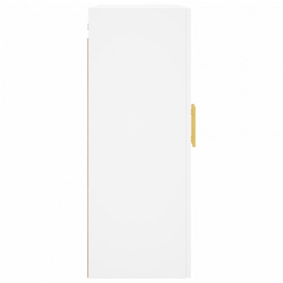 Armoire murale blanc 69,5x34x90 cm