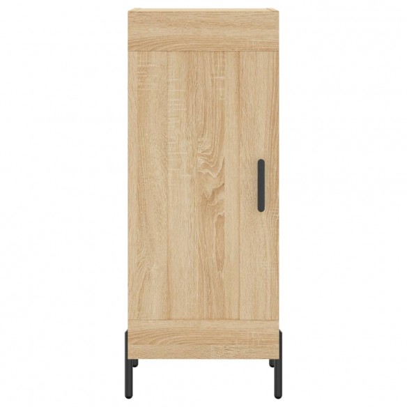 Buffet haut Chêne sonoma 34,5x34x180 cm Bois d'ingénierie