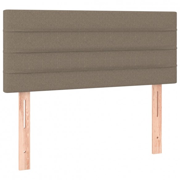 Tête de lit Taupe 90x5x78/88 cm Tissu