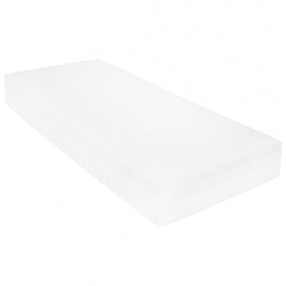 Lit de repos avec matelas 90x200 cm Bois de pin massif