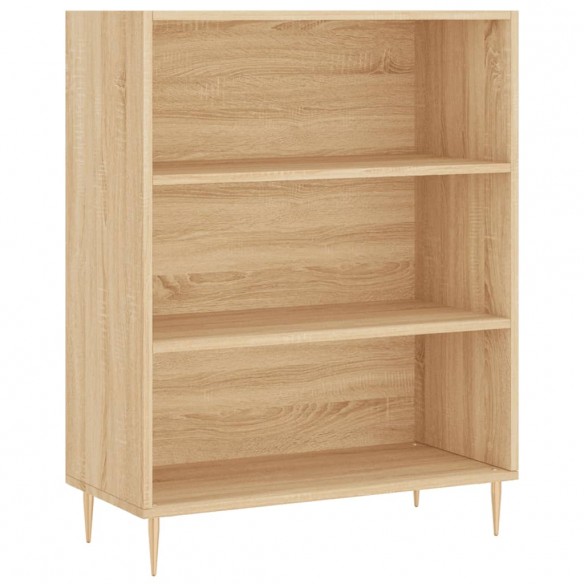 Buffet haut Chêne sonoma 69,5x34x180 cm Bois d'ingénierie