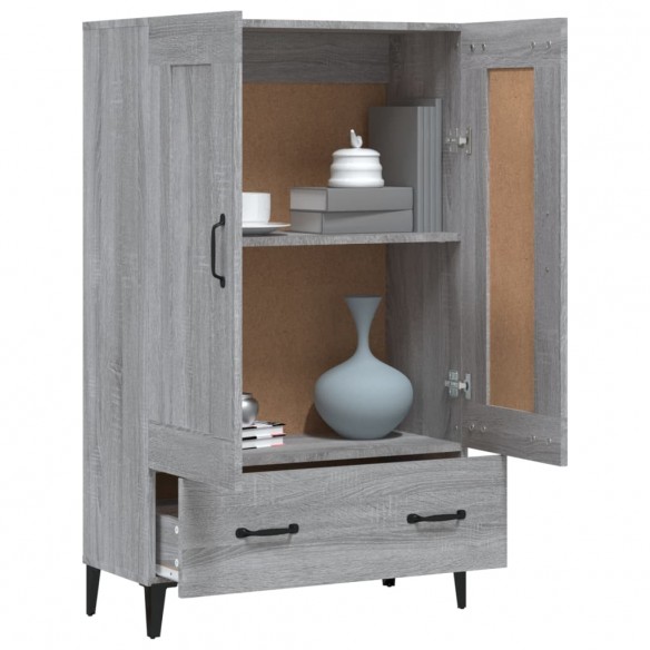 Buffet Sonoma gris 70x31x115 cm Bois d'ingénierie