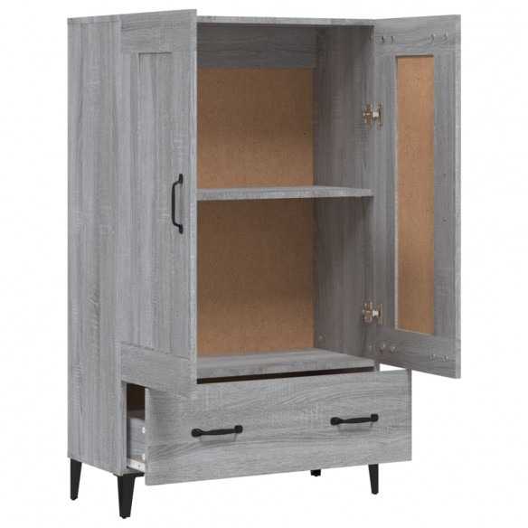 Buffet Sonoma gris 70x31x115 cm Bois d'ingénierie