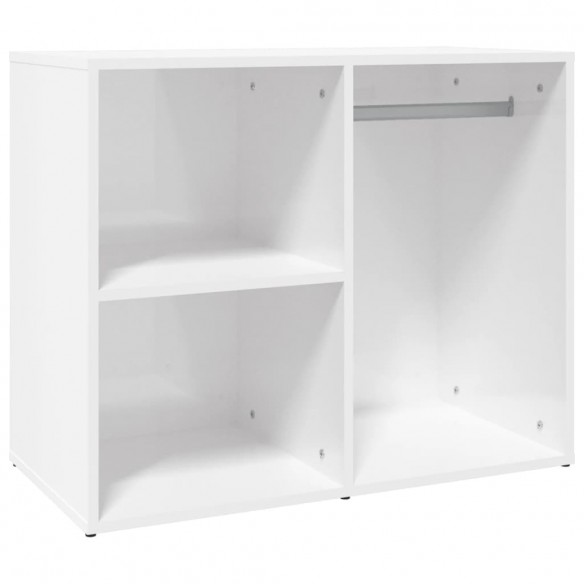 Armoire de dressing Blanc brillant 80x40x65cm Bois d'ingénierie