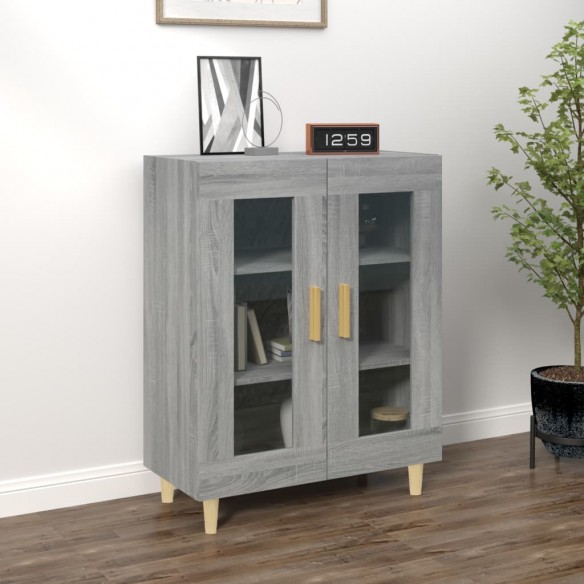 Buffet sonoma gris 69,5x34x90 cm bois d'ingénierie