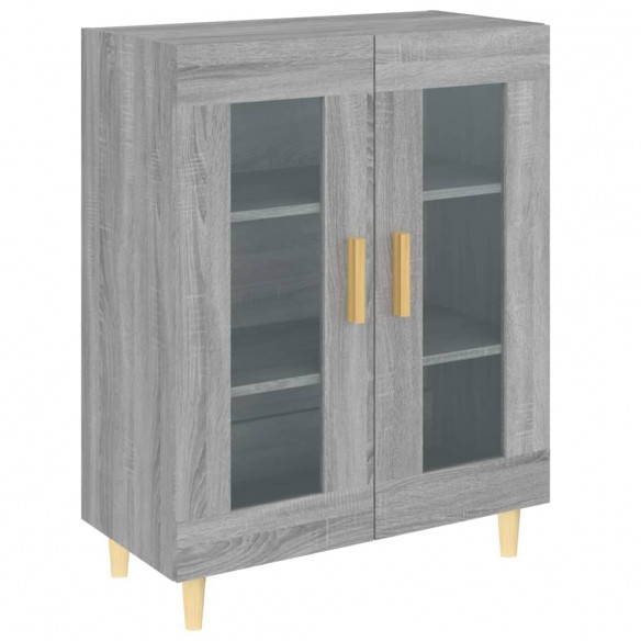 Buffet sonoma gris 69,5x34x90 cm bois d'ingénierie