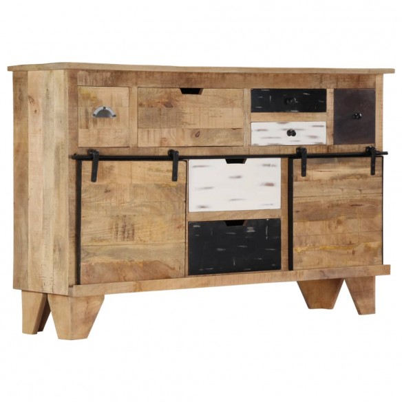 Buffet 140x38x90 cm Bois de manguier massif