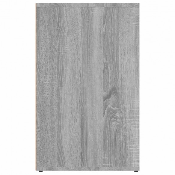 Armoire de dressing Sonoma gris 80x40x65 cm Bois d'ingénierie