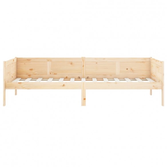 Lit de jour Bois massif de pin 90x200 cm