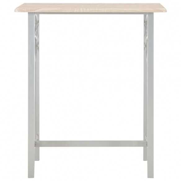 Ensemble de bar 3 pcs Bois et acier