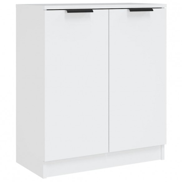 Buffets 2 pcs Blanc 60x30x70 cm Bois d'ingénierie