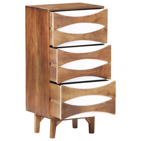 Commode 43,5x35x90 cm Bois d'acacia massif