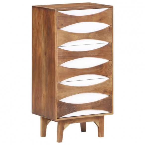 Commode 43,5x35x90 cm Bois d'acacia massif