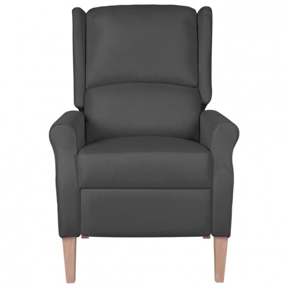 Fauteuil inclinable Gris foncé Tissu