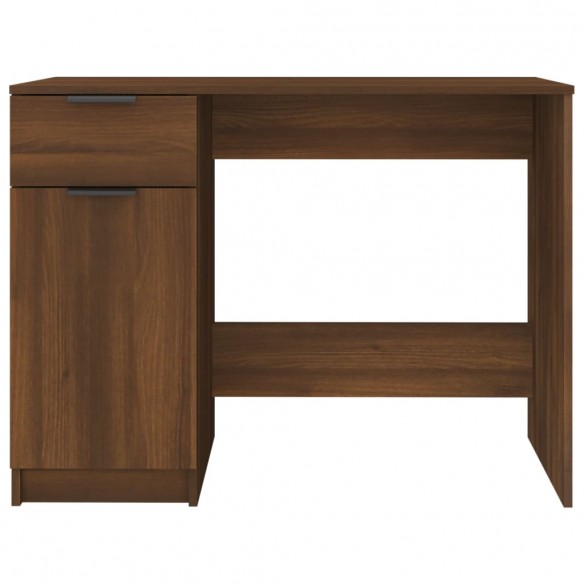 Bureau Chêne marron 100x50x75 cm Bois d'ingénierie